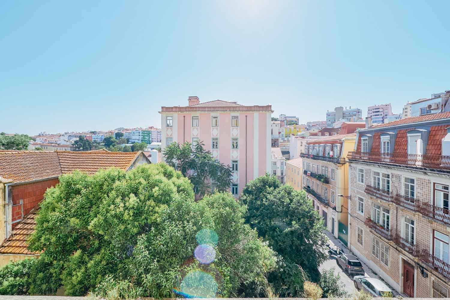 Rent Room Lisbon – Príncipe Real 6# – View
