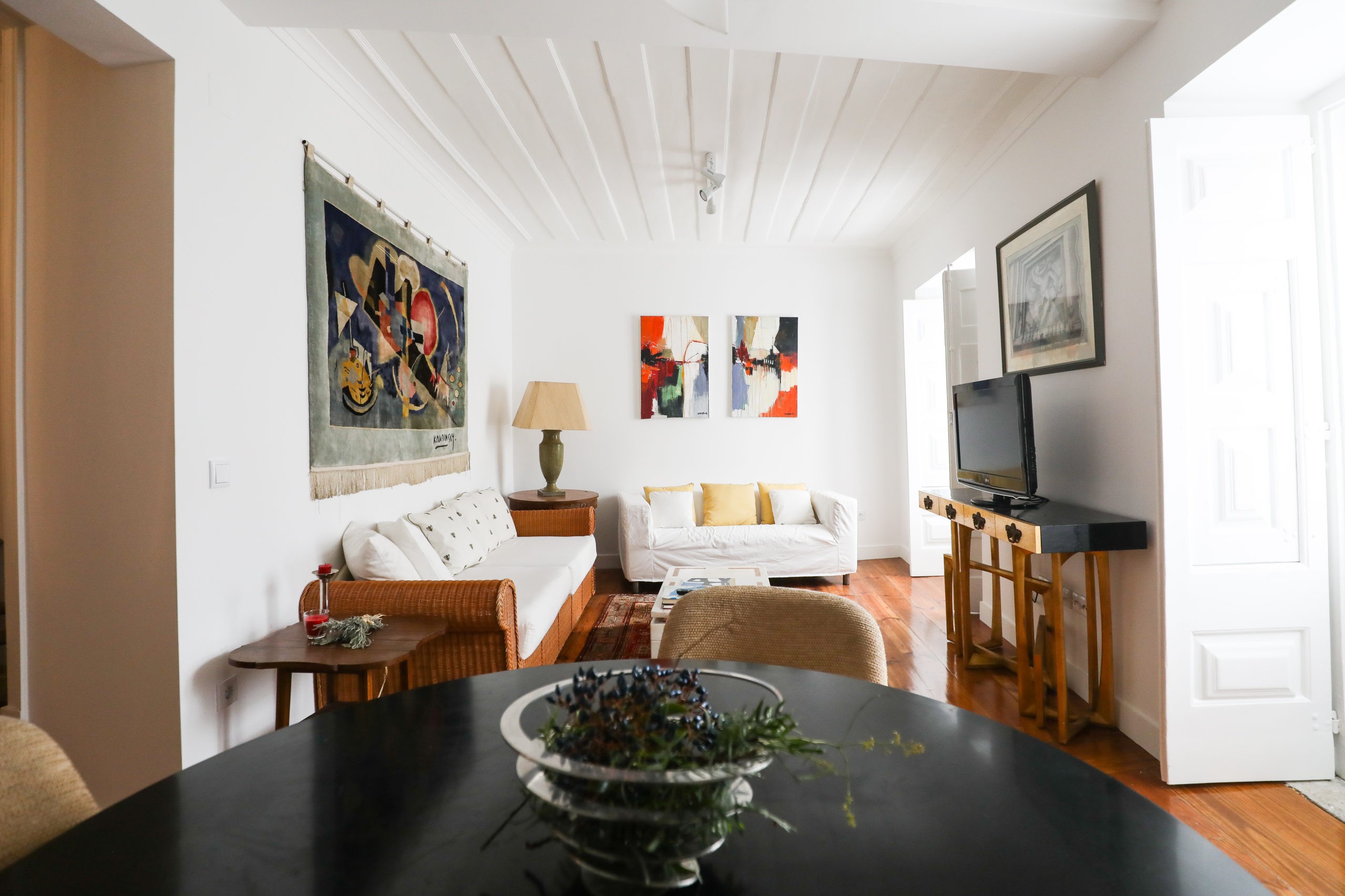 Rent Room Lisbon – Belém 15# – Living Room