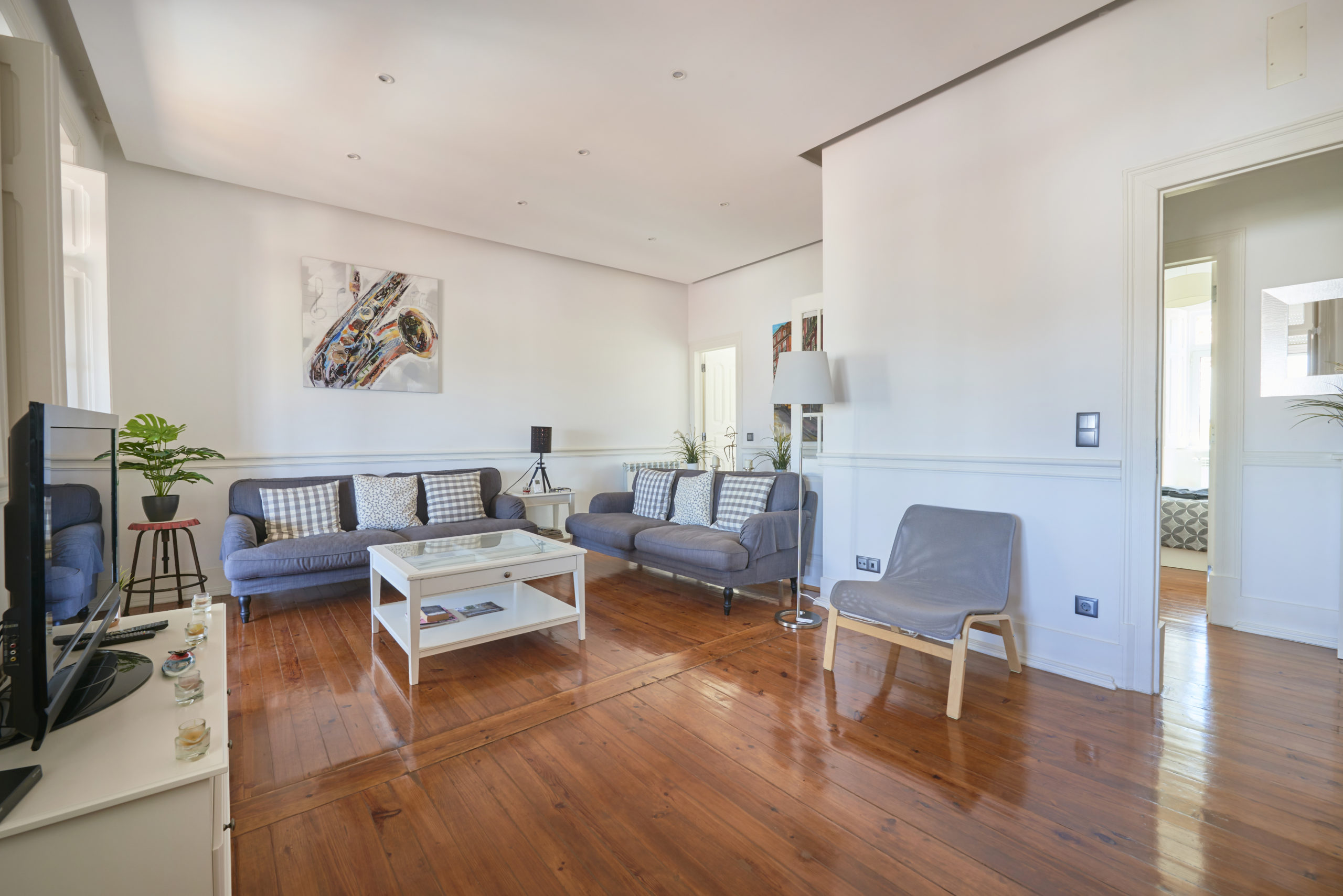 Rent Room Lisbon – Lapa 17# – Living Room