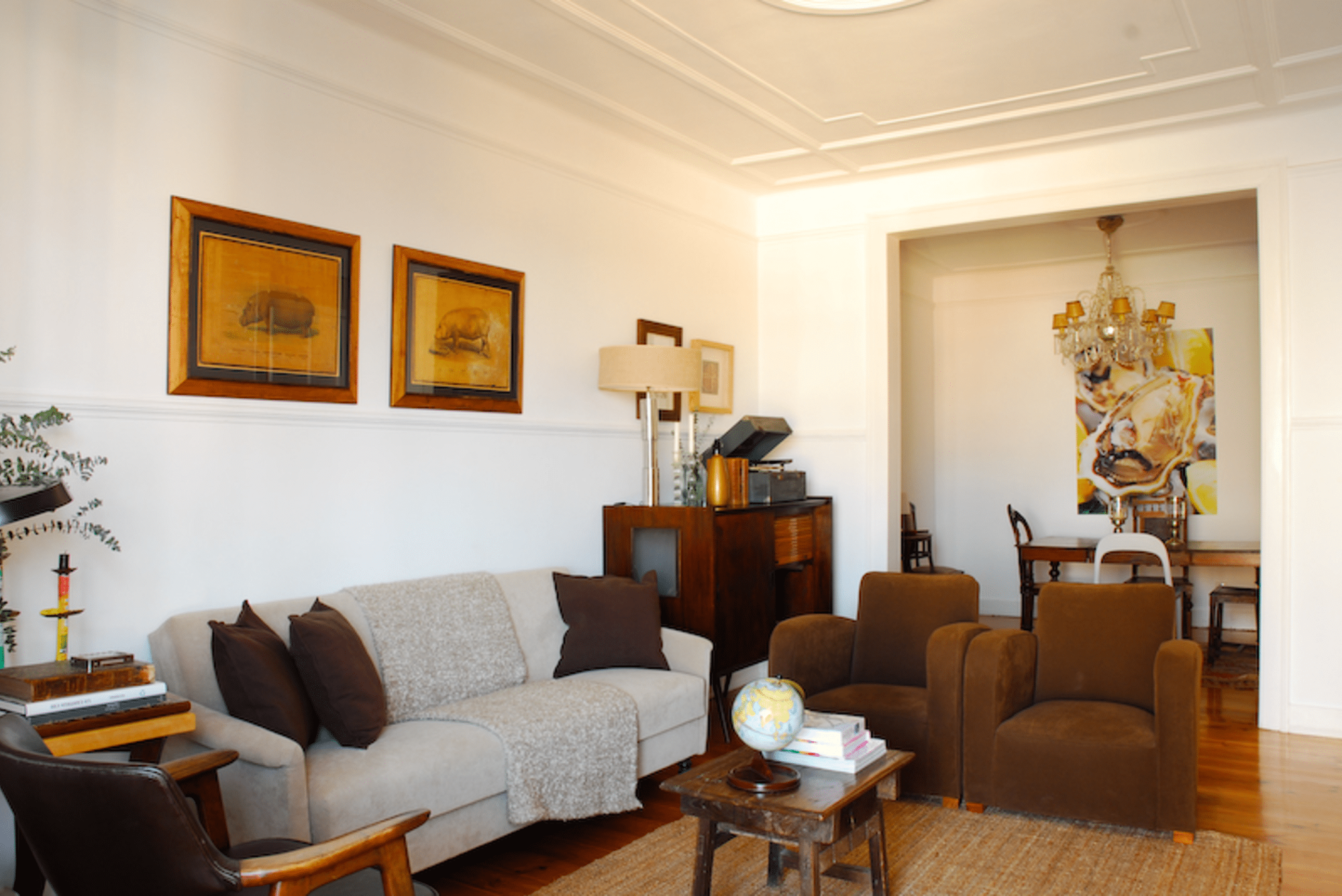 Rent Room Lisbon – Campo de Ourique 22# – Living Room